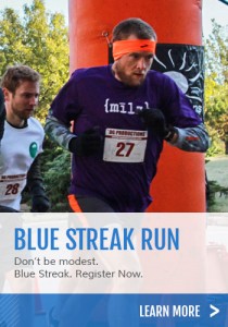 Blue Streak Run runner
