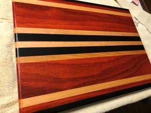 Finished cutting board