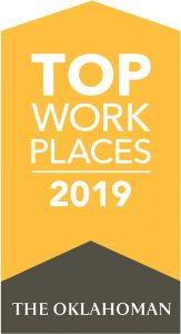 Top Work Places 2019 logo