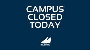 Campus closed today